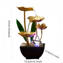 Small indoor fountain automatic circulation humidifier desktop decoration crafts