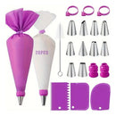 Piping Bags and Tips Set Cake DIY Decorating Kit