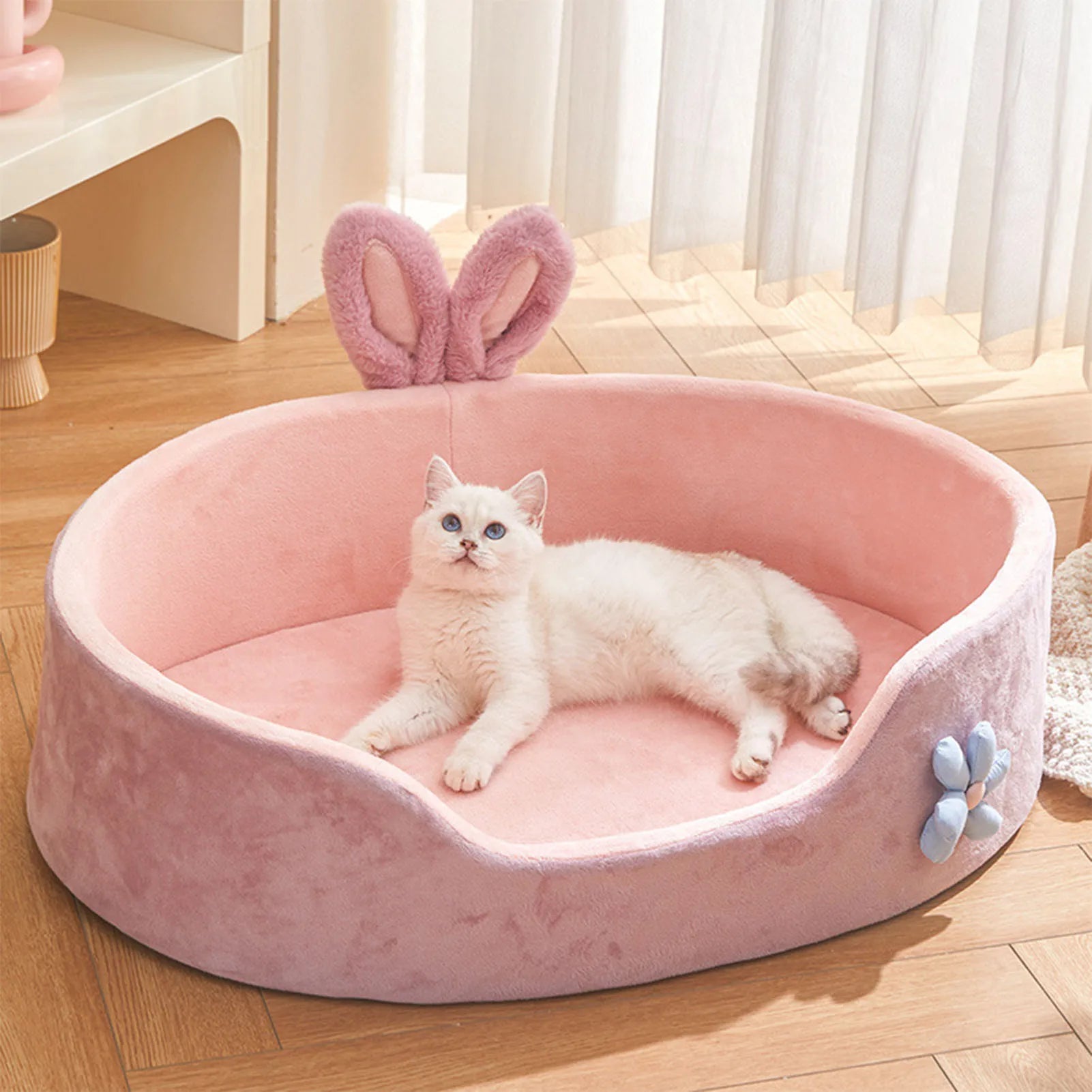 Detachable Washable Pet Bed for Dogs & Cats