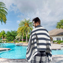 Microfiber Beach Towel Quick Drying Stripe