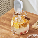Beverage Dispenser with Spigot and Filter Clear Lemonade Stand