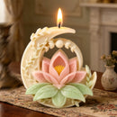 Moon lotus candle molds, reusable Silicone molds