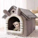 Indoor Warm Dog House Soft Pet Bed Tent House Dog Kennel Cat Bed Removable and Washable