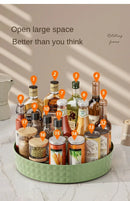 360° Rotating Spice Rack Organizer