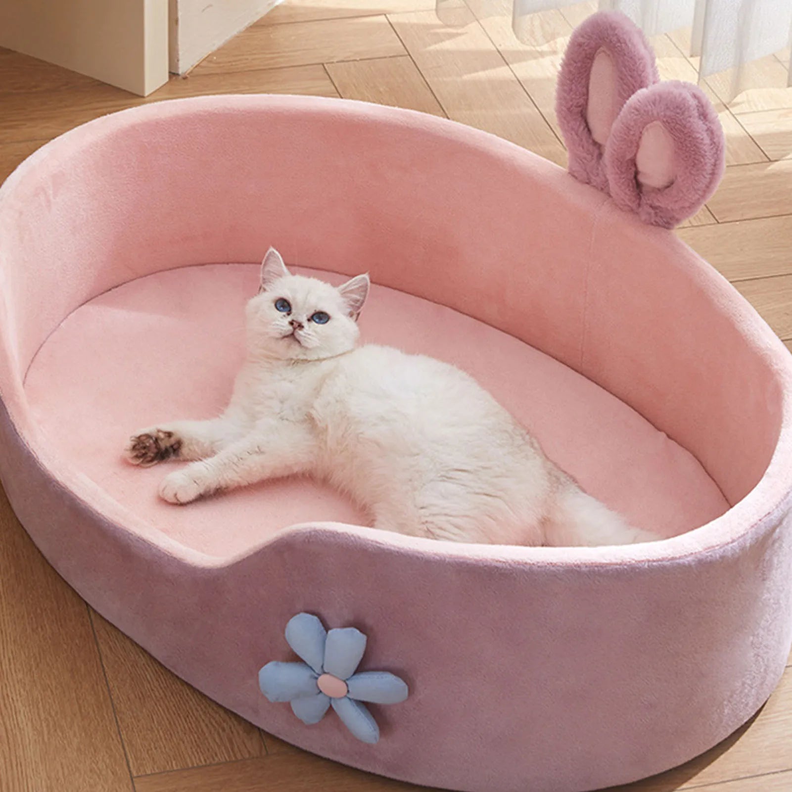 Detachable Washable Pet Bed for Dogs & Cats