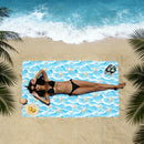 Thin Lightweight Microfiber Beach Towel Sand Free