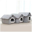 Indoor Warm Dog House Soft Pet Bed Tent House Dog Kennel Cat Bed Removable and Washable