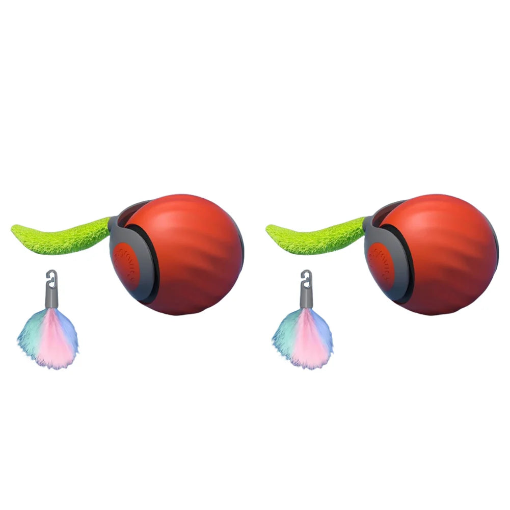 Speedy Tail 2.0 Cat Toys,2025 New Generation Smart Interactive Cat Toy Ball,Two Speed Adjustment, Automatic Moving Cat Toy Ball