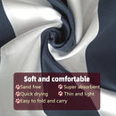 Microfiber Beach Towel Quick Drying Stripe