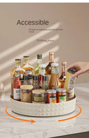 360° Rotating Spice Rack Organizer