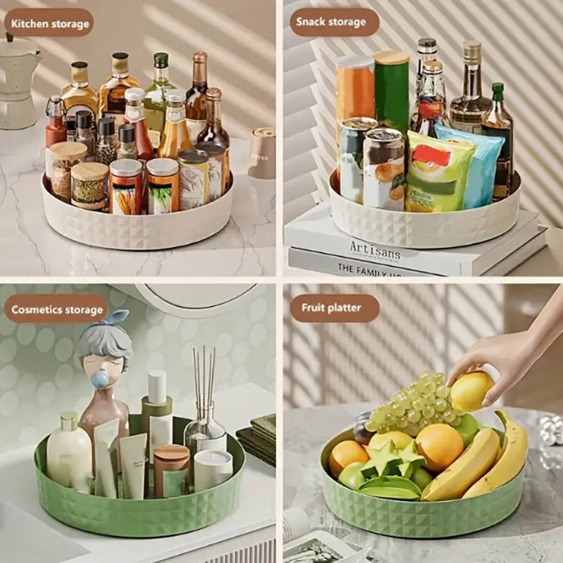 360° Rotating Spice Rack Organizer