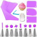 Piping Bags and Tips Set Cake DIY Decorating Kit