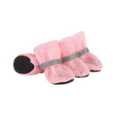 4pcs Dog Shoes Non-slip Breathable Wear-resistant Dog Boots