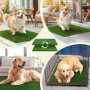 Dog Grass Mat Washable Reusable Odor Control Training Pee Pad