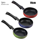 1pc 12/14/16/18cm Frying Pan Non-Stick Frypan Pot Saucepan Fried Egg Cookware