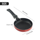 1pc 12/14/16/18cm Frying Pan Non-Stick Frypan Pot Saucepan Fried Egg Cookware