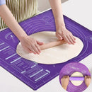 Large Silicone Baking Mat Non Stick Dough Kneading Rolling Pizza Making