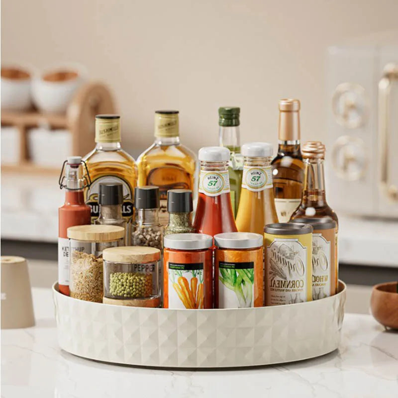 360° Rotating Spice Rack Organizer
