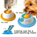 Pet Lick Mat Yogurt Licking Plate Slow Feeder for Dogs & Cats