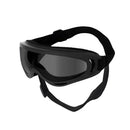 Pet Goggles Adjustable Anti UV Glare Windproof Sunglasses for Dogs Outdoor Hiking Running Beach All Breeds Eye Protection Black