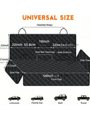 Dog Car Seat Cover Pet Travel Carrier Mattress Waterproof