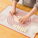Large Silicone Baking Mat Non Stick Dough Kneading Rolling Pizza Making