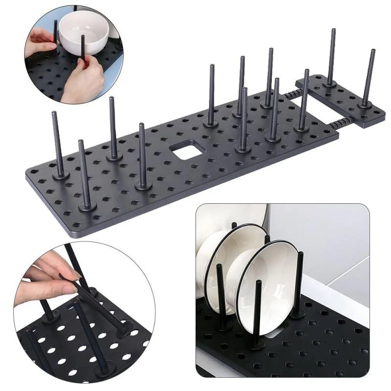 Telescopic Kitchen Dish Drying Rack