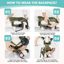Pet Front Carrier Backpacks Ajustable Hands Free Dog Backpack
