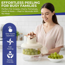 Automatic Grape Peeler Machine,Electric Garlic Peeler&Cherry Tomato Skin Remover Tool