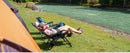 JHK Portable Zero Gravity Recliner Chairs Set of 2 Outdoor Garden Folding Lounge Chair
