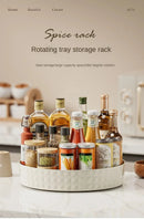 360° Rotating Spice Rack Organizer